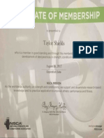 Nsca Certification