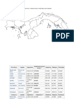 Mapa de Panama e Informaciòn