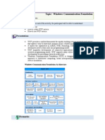 Objectives:: Topic: Windows Communication Foundation