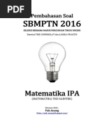 Download Pembahasan Soal SBMPTN 2016 Matematika IPA Kode 252 Sampel Version - Unfinished by Yully Tri Ernawati SN323302666 doc pdf