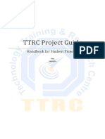 1078-TTRC Project Guide for Final Year Projects