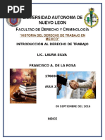 Historia Del Derecho de Trabajo