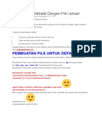 Cara Deface Website Dengan File Upload