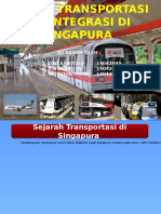 Sistem Transportasi Terintegrasi Di Singapura