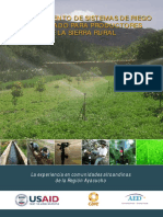 Financiamiento de Sistemas de Riego Tecnificado Para Productores de La Sierra Rural1