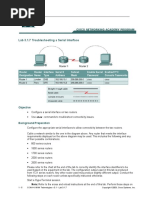 Lab 3.1.7 Troubleshooting A Serial Interface