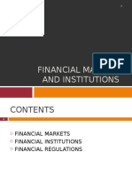 Financial Markets and Institutions Overview