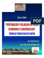 Tecnicas y Costos de Perforacion y Vol