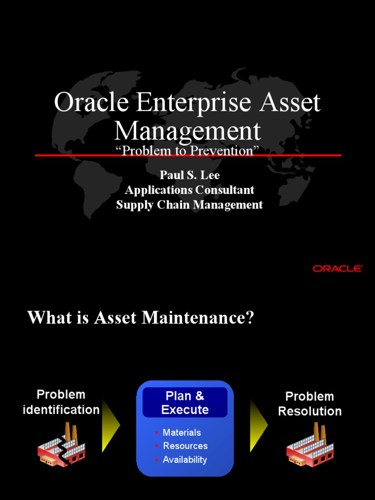 Oracle EAM: Optimize Asset Management | PDF | Inventory | Business