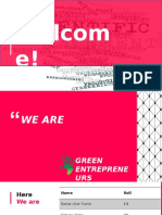 Group-Green Entrepreneurs (DMT Scientific Management)