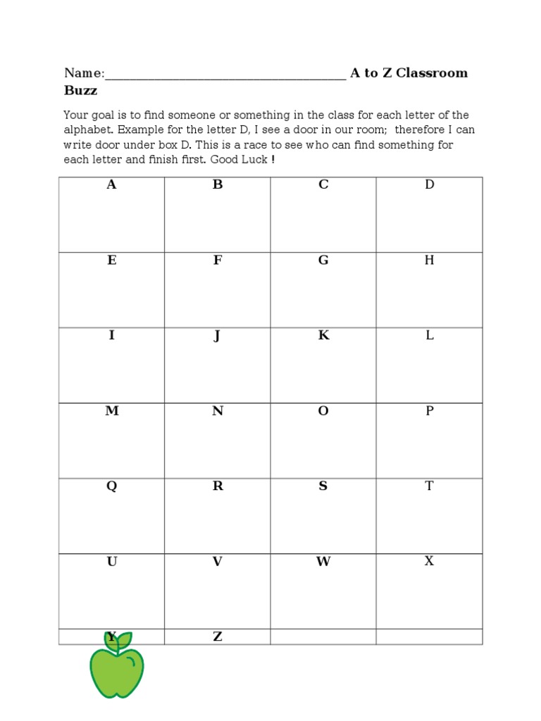 AtoZBuzz Back To School | PDF | Language Arts & Discipline | General ...