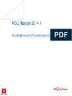 MSC Nastran 20141 Install Guide