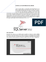 Introducción a La Plataforma de SQL Server