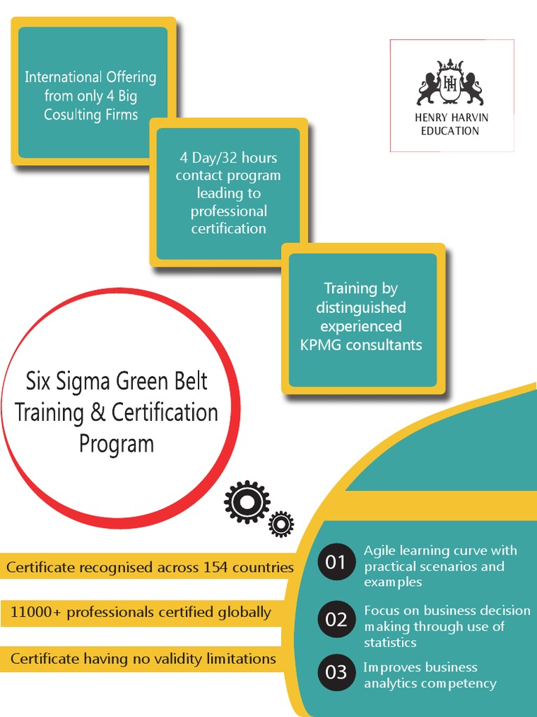 Lean Six Sigma Green Belt Certification | PDF