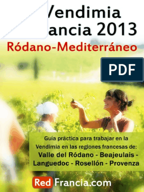 226178507 Guia Vendimia Francia 2013 Rodano Mediterraneo Pdf
