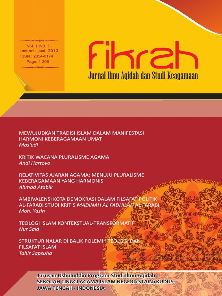 Jurnal Fikroh Edisi Jan Jun 2013pdf Jurnal Fikroh Edisi Jan Jun 2013pdf