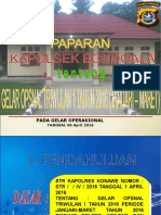 Paparan Rakor Sek BDL