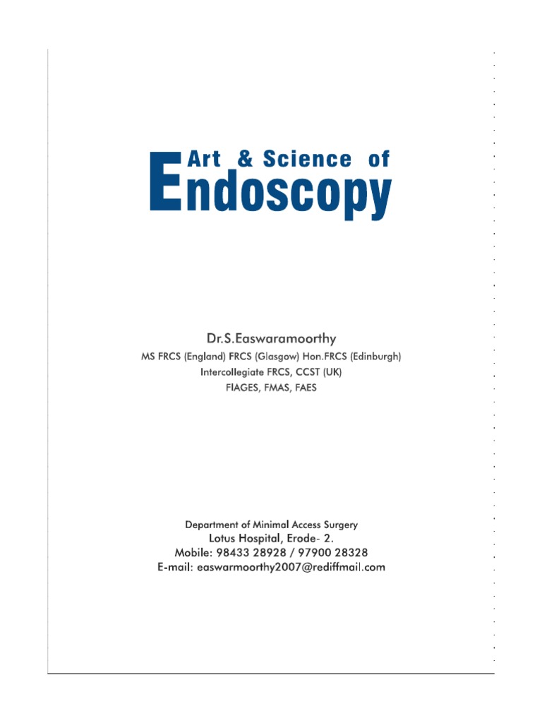 Art Science Of Endoscopy Scribd Pdf
