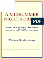 W.S. - Midsummer Nights Dream Websters Korean 