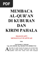Download MEMBACA Al Quran Di Kuburan Dan Kirim Pahala by Ram Syist SN32335571 doc pdf
