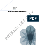 BGP Attributes and Policy