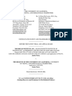 UC Et Al. NOTICE PURSUANT TO 37 C.F.R. 41.120 (A) (Seeking Discovery and Permission To File Rebuttal Evidence)