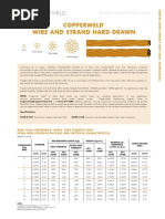 Stranded Copper Wire Specifications | PDF | Electricity | Electromagnetism