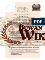 REPORT Buwan NG Wika 2015