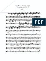 Viola Part Mozart 40 PDF