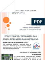 Responsabilidad social corporativa: concepciones, definiciones e historia