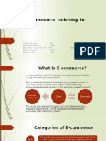 E-commerce Industry in India