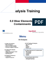5.0 Wear Elements & Contaminants