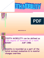 Tooth Mobility Pedo