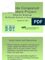 Citywide Congested Corridors Project