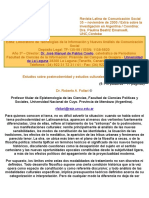 Follari, Roberto a. (2000)_ Estudios Sobre Postmodernidad y Estudios Culturales_ ¿Sinónimos_ Revista Latina de Comunicación Social, 35 _ Extra Argentina.