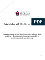 Example SQL Server Data Tools Data Mining