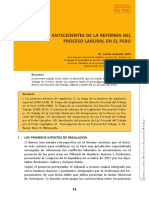 Derecho Procesal Laboral