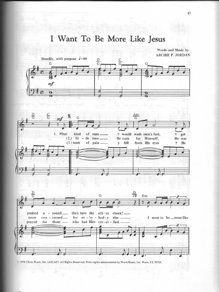 I Wanna Be More Like Jesus Bj Thomas