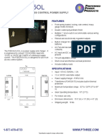 7 - Fuente Alimentacion Control de Acceso