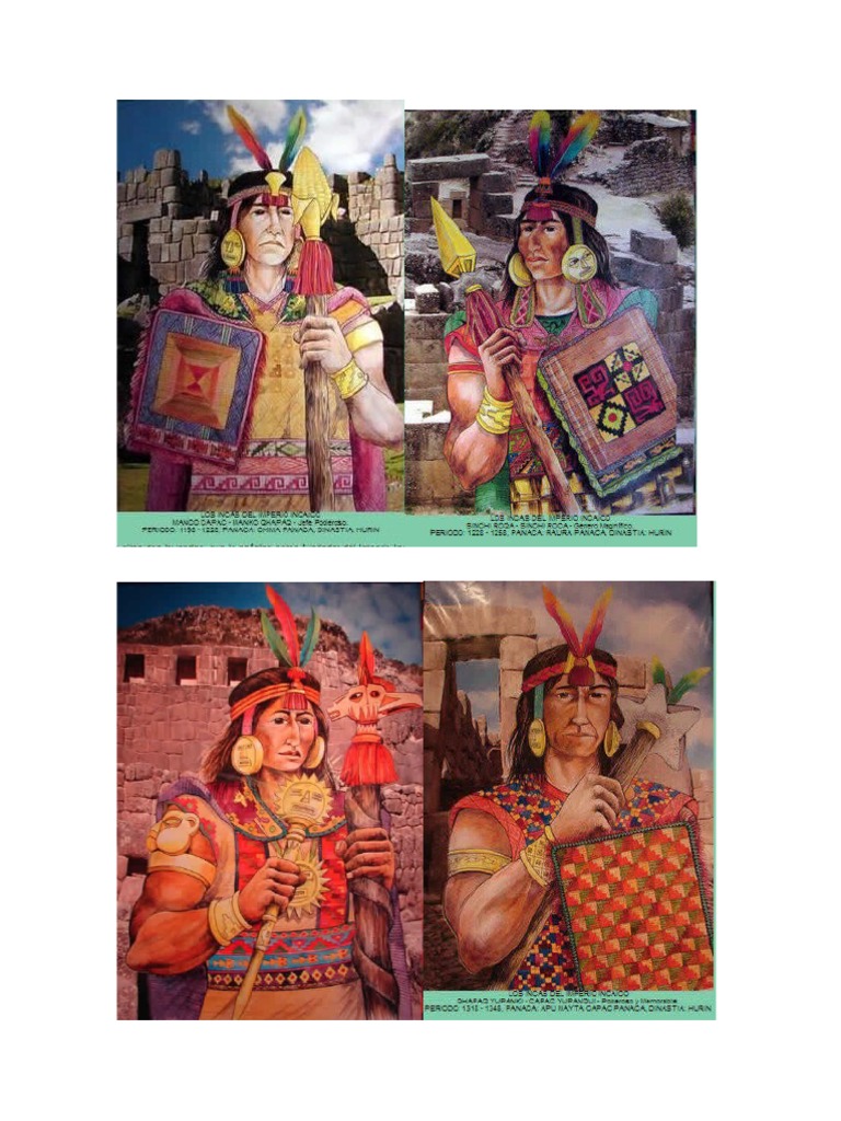 Líderes Incas: Lista de Emperadores | PDF | Ciencias sociales | Ciencia ...