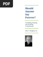 Should Anyone Say Forever (Haughey)