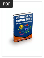 Dicas Valiosas Para Promover Seu Site - Reynaldo Mello