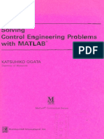 Solving Control Engineering Problems With Matlab PDF