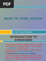 Introduction To Steel Design