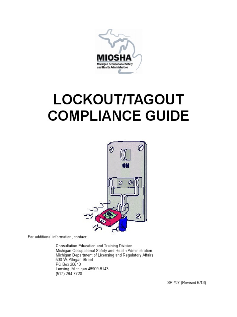 Lockout Tagout Guide | PDF | Labour | Employment
