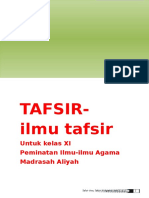 Ilmu Tafsir Xi Buku Siswa 2013 A