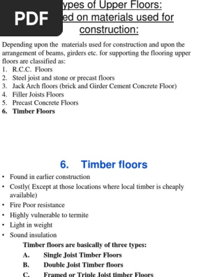 6 Floors Upper Floor Of Timber 1 Lumber Structural Engineering