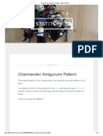 Charmander Amigurumi Pattern - 53STITCHES