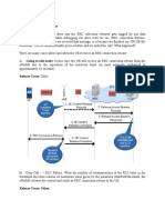 Why RRC Connection Release Occurs