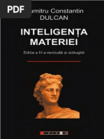 Dumitru Constantin Dulcan Inteligenta Materiei PDF